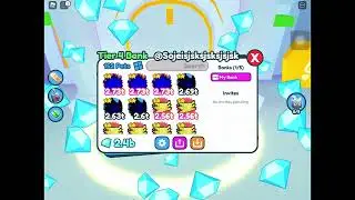 Collecting bank interest using tier 4 bank! (pet simulator x)