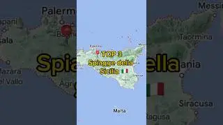 La TOP 3 delle SPIAGGE più belle della SICILIA 🇮🇹