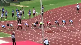 100M Men Jordan Caldow 11.15 Denise Boyd Shield 2016