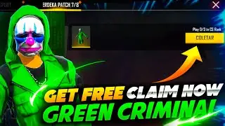 I GOT FREE GREEN CRIMINAL BUNDLE ?? HOW YOU GET ? MUST WATCH SCS GAMER [ FREE FIRE ]