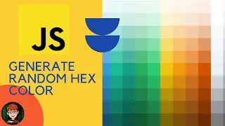 GENERATE RANDOM HEX COLOR WITH VANILLA JAVASCRIPT !