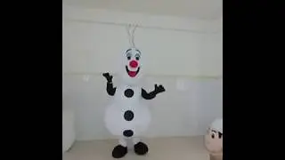 Frozen Chracter Olaf mascot costume- Snowman Mascot costume-mascot costumes for sale Custom Mascots