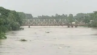 হবিগঞ্জের খোয়াই নদীর পানি বিপদসীমার ১১৭ সে.মি. উপরে Habiganj.khuyai nodi