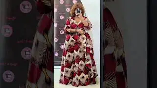 🆕 STUNNING LONG KITENGE (ANKARA)  DRESS  +PLUS SIZE DRESS #ankaradress #fashion #africafashion #love