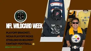 🏈🔥 NFL Wild Card Weekend Predictions & CFP Playoffs | Brackets, Picks & Steelers Super Bowl? 📊💰