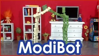 Mo's High Five! - A ModiBot Stop Motion Animation