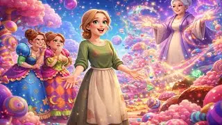 She Was Left Out&hellip; 💔 Then a MAGICAL Candy World Appeared! 🍭✨ | Cinderella Animation