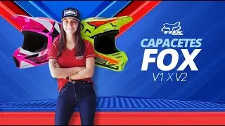 CAPACETE FOX V1 vs CAPACETE FOX V2