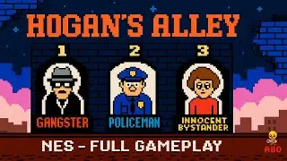 🎮 Hogan's Alley (NES) – Full Gameplay [No Commentary | 4K 60FPS]