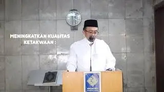 IkHsan menuju Ketakwaan, intisari khotbah jumat di Mesjid raudhatul Jannah MNC Studios