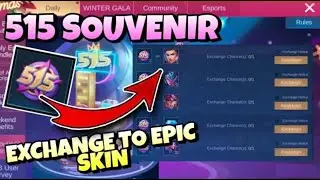 515 SOUVENIR EXCHANGE TO EPIC SKIN LEGIT?