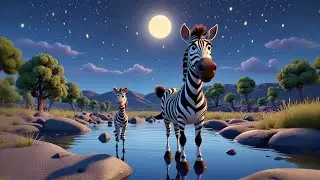 Zara Zebra Finds a Star | Night Sky Song for Kids | Nursery Rhymes & Magical Learning Adventure