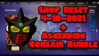 Spellbreak Shop reset 4-10-21 ASCENDING CORSAIR BUNDLE!!