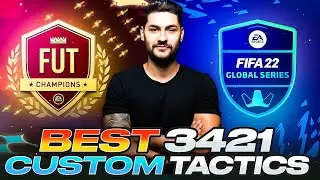 NEW META 3-4-2-1 BEST CUSTOM TACTICS! THE OP FORMATION USED BY THE NEW FIFA 23 EUROPEAN CHAMPION!
