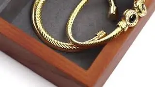 Wood Flat Jewelry Tray Stackable
