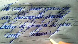 how to write very cool english cursive writing // modern fancy cursive writing // good cursive