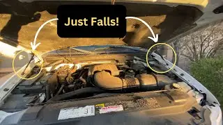 F150 Hood Strut Replacement (10th Gen: '97-'04)