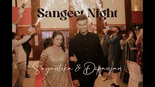 A Night Full of Love, Laughter & Dance | Our Magical Cinematic Sangeet Highlight ✨💃