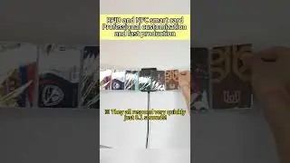 A smart card that responds quickly! I love it first!🤩