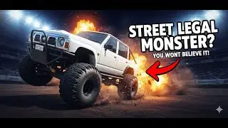 Nissan Patrol  Modified into Monster Truck