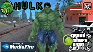 Hulk com super poderes mod para GTA San Andreas Android