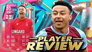 5⭐ WEAK FOOT! 86 FUT BIRTHDAY LINGARD PLAYER REVIEW! JESSE LINGARD OBJ PLAYER FIFA 23 Ultimate Team