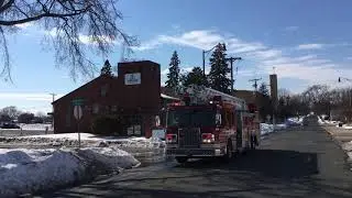 Columbia Heights Fire - Aerial 15 Responding - 3/3/18