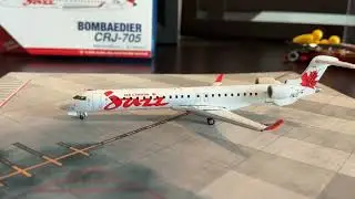 1:400 Gemini Jets Air Canada Jazz Bombardier CRJ-705 model review