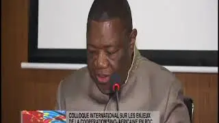 COLLOGUE INTERNATIONAL SUR LES ENJEUX DE LA COOPERATION SINO CONGOLAISE FIN