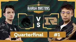 Royal Never Give Up vs. Team Spirit Intense quarterfinal | Riyadh Masters | Game 2