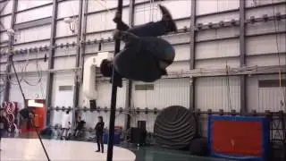 Quentin Greco - D&eacute;mo M&acirc;t Chinois - Chinese Pole Demo