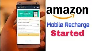 How To Mobile Recharge On Amazon + 50rs. Free Recharge
