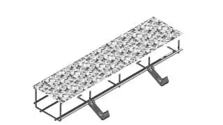 Vergokan draadgoten - wire cable trays - gitterbahnen DCLVF