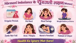 Women Me Hormonal Imbalance: Ye Early Signs Kabhi Ignore Na Karein