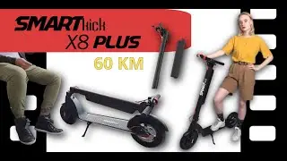 Smartkick X8 Plus Electric Scooter | Off-Road Electric Scooter | Tripe Brakes | Removable Battery