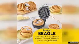 Peanuts x Dash Mini Waffle Maker