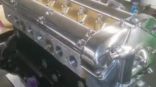 Jaguar E-Type engine build #shorts