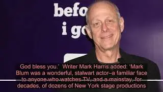 Crocodile Dundee actor Mark Blum dies of &lsquo;coronavirus complications&rsquo; aged 69