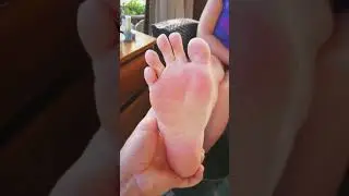 Angel Toes - pedicured feet montage