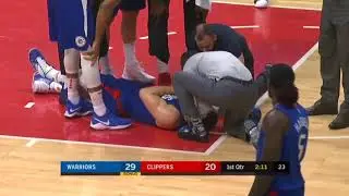 Blake Griffin Head Injury | January 6, 2018 | 2017-18 NBA Season