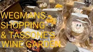 WEGMANS SHOPPING & Tassone's Wine Garden l Syracuse, NY l March 2023