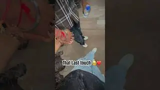 That Last Touch🥺😭❤️#couplegoals #meetashi #longdistance #shorts #love #ytshorts #trending