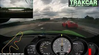 TRAKCAR '19 GT3RS Dijon Porsche event, fun session with best lap time 1:29