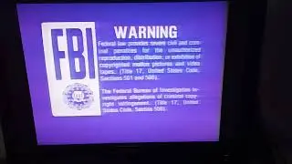 FBI WARNING: Video Treasures Logo (1989)