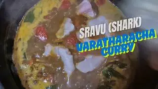 Village Style Shark Varatharacha Curry | Spicy Kerala Fish Curry