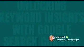 Unlocking Keyword Insights with Google Search Console