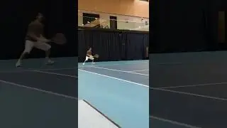 Serve was too fast 😂😂  #tennis #tennisplayer