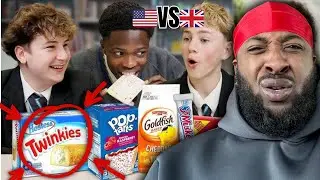 Dmills Reacts To British High Schoolers Trying American Snacks!!!