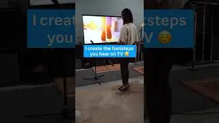 I Create the Footsteps You Hear on TV 👠🎧 | Foley Artist