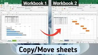 How to Copy or Move Worksheet to Another Excel File | Microsoft Excel